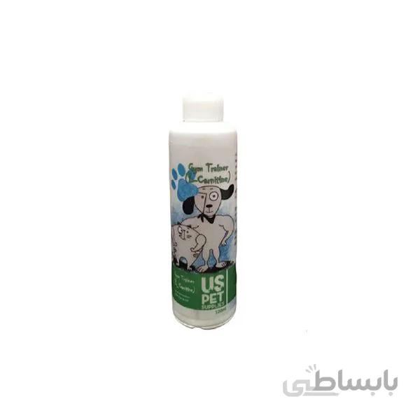 شربت چربی سوز ال کارنتین مخصوص سگ و گربه با طعم گوشت (120 میلی لیتر) یو اس پت