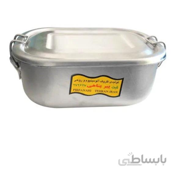 ظرف غذا روحی کتابی یک طبقه سایز 1
