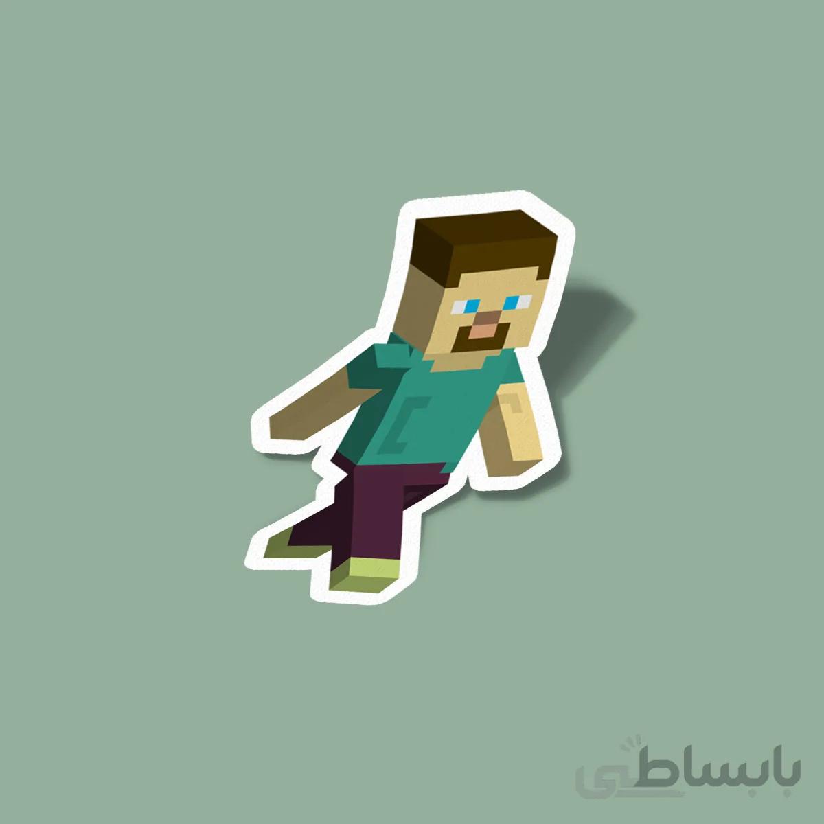 استیکر minecraft1