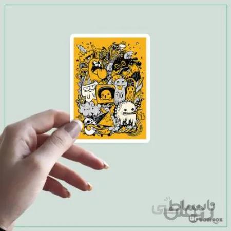 استیکر هیولاهای فانتزی