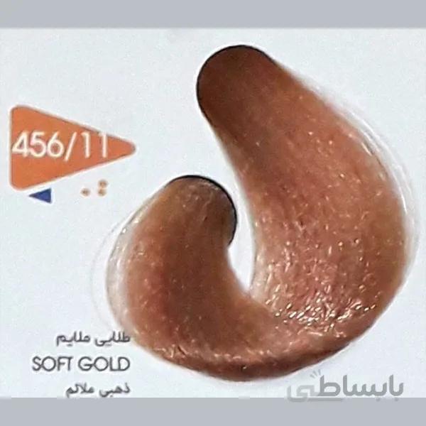 رنگ مو ویتامول (Vitamol) طلایی ملایم (شماره 456/11 حرفه ای) حجم 120 میل