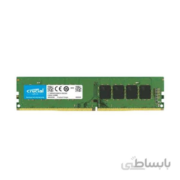 رم دسکتاپ DDR4 تک کاناله 2666 مگاهرتز کروشیال مدل CL17 ظرفیت 8 گیگابایت