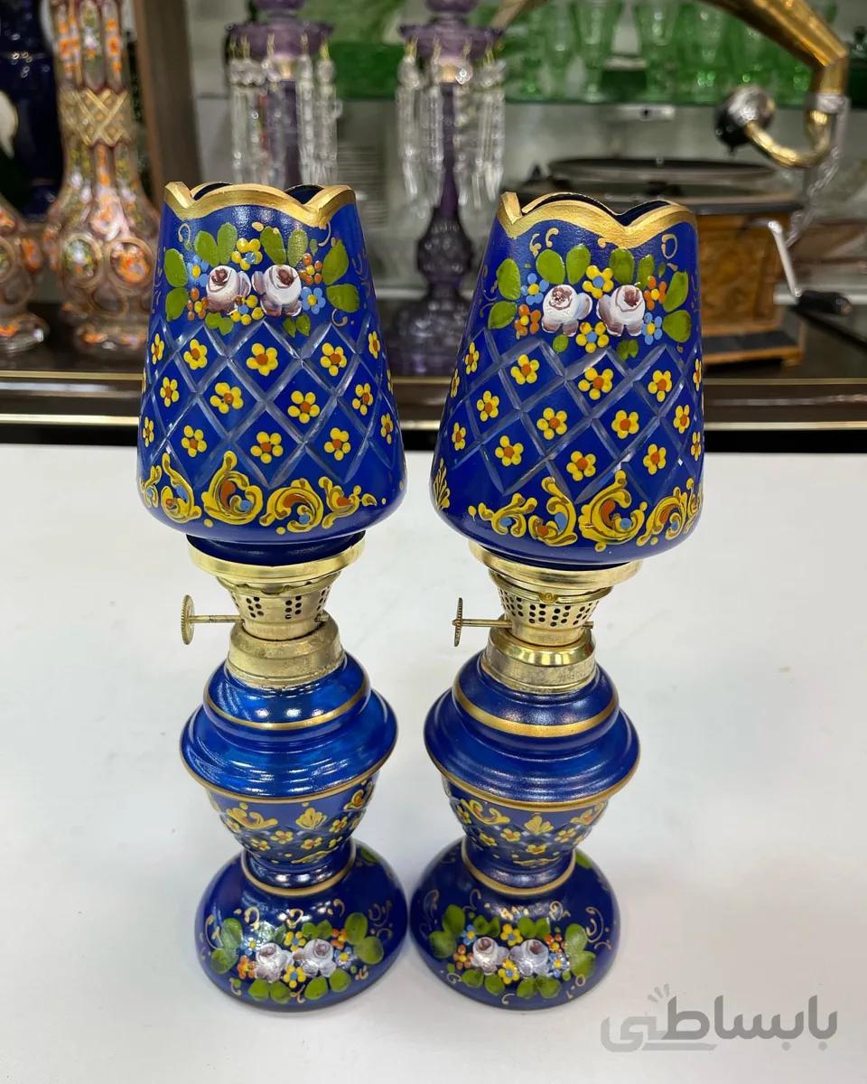 یک جفت چراغ موشی آنتیک کد 905447