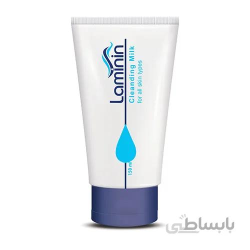 شیر پاک کن لامینین مناسب انواع پوست با خاصیت آبرسانی 150ml ا Laminin For All Skin Cleansing Milk 150ml