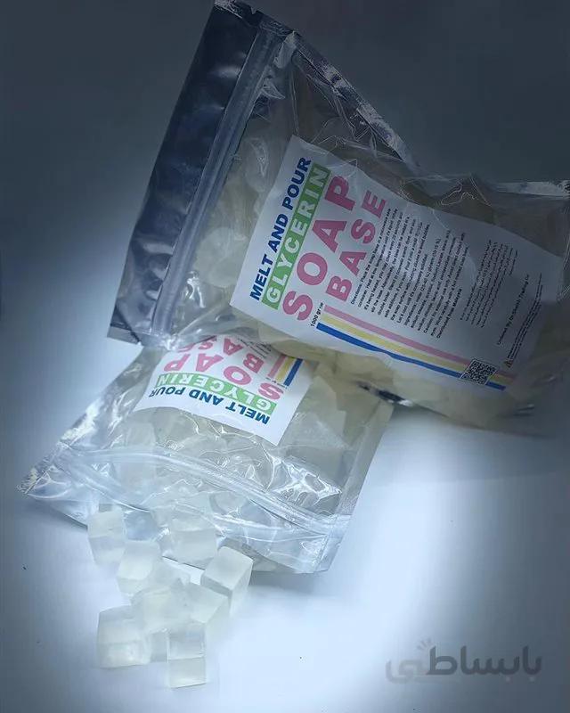 پایه صابون فوق شفاف