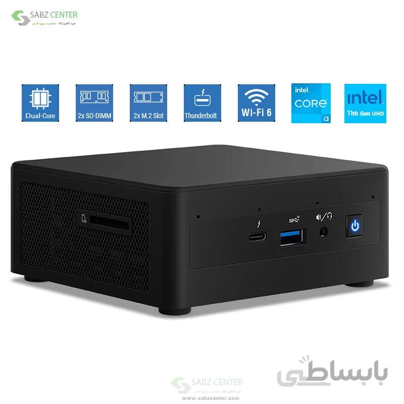 کامپیوتر کوچک اینتل Intel NUC11 PAHi3 -H 8-1TB+240M.2