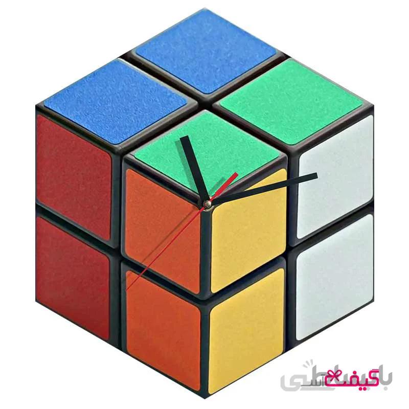 ساعت دیواری سه بعدی cube4