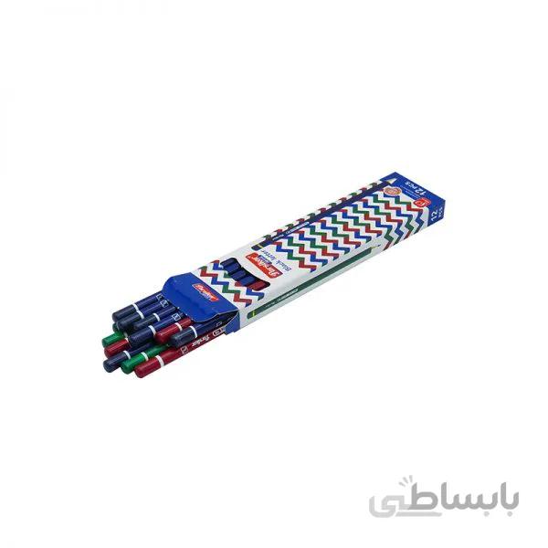 مداد مشکی پارسیکار مدل JM414 (بسته 12 عددی)