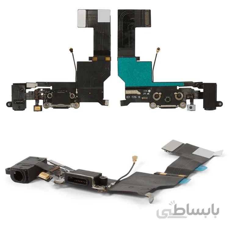 FLAT 5S CHARGE BLACK APPLE