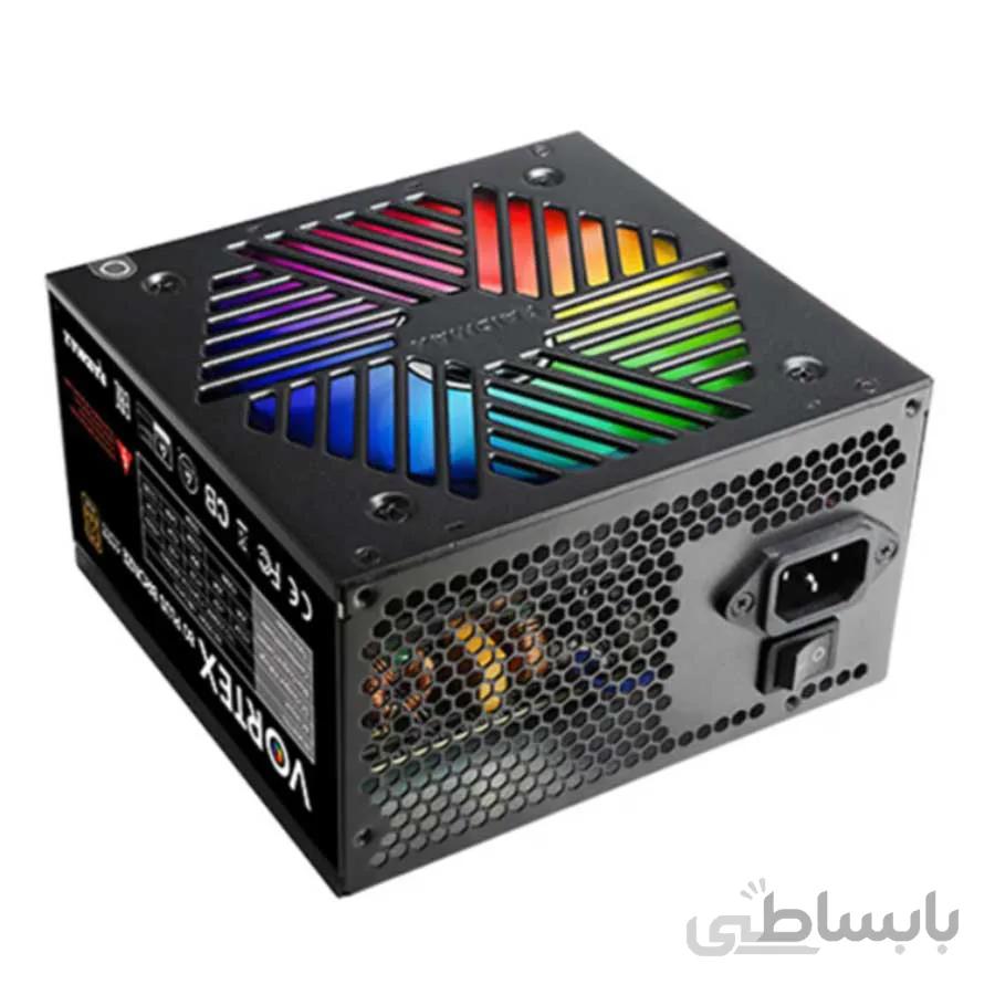 پاور کامپیوتر 700 وات ریدمکس مدل VORTEX ARGB RX-700AC-VR ا RaidMax VORTEX ARGB RX-700AC-VR 700W BRONZE PSU