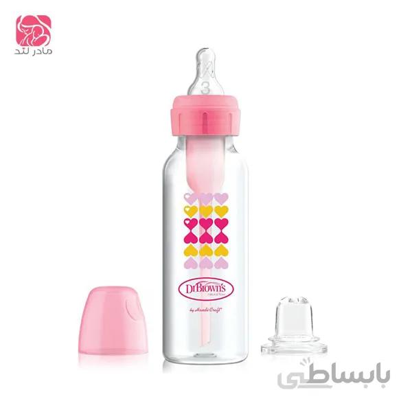 شیشه شیر 250 میلی لیتری آپشن پلاس دکتر براون DR BROWN’S