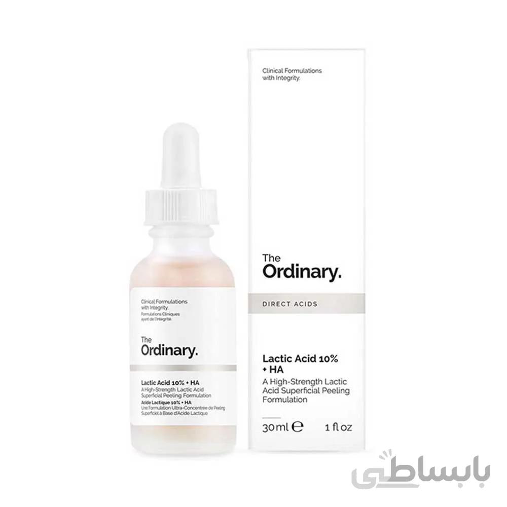 سرم ضد لک اوردینری مدل lactic acidدر حجم 30میلی لیتر ا ordinary anti stain serum model lactic acid and ha 30ml