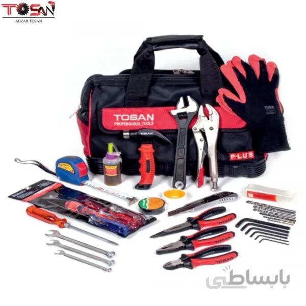 کیت ابزار خانگی 34 پارچه توسن