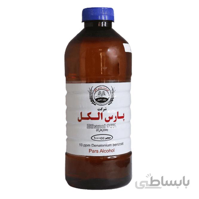الکل اتلیک طبی %۹۶ پارس الکل 1 لیتری