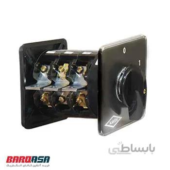 کلید گردان تک فاز دو طرفه 16 آمپر مدل KA1605 الکتروکاوه