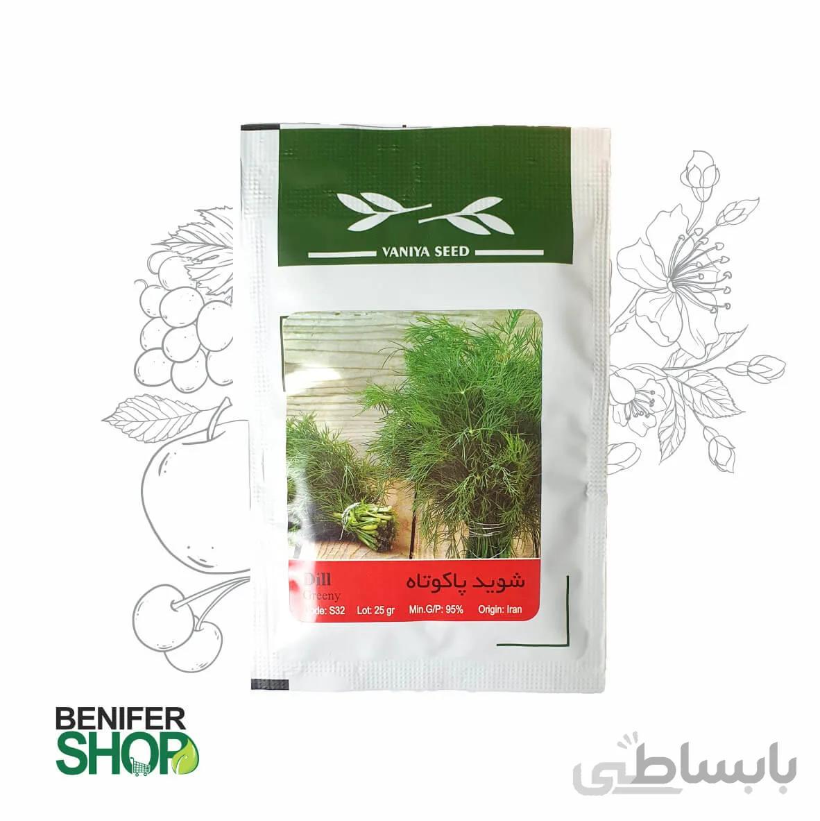 بذر خانگی شوید پاکوتاه آذر سبزینه