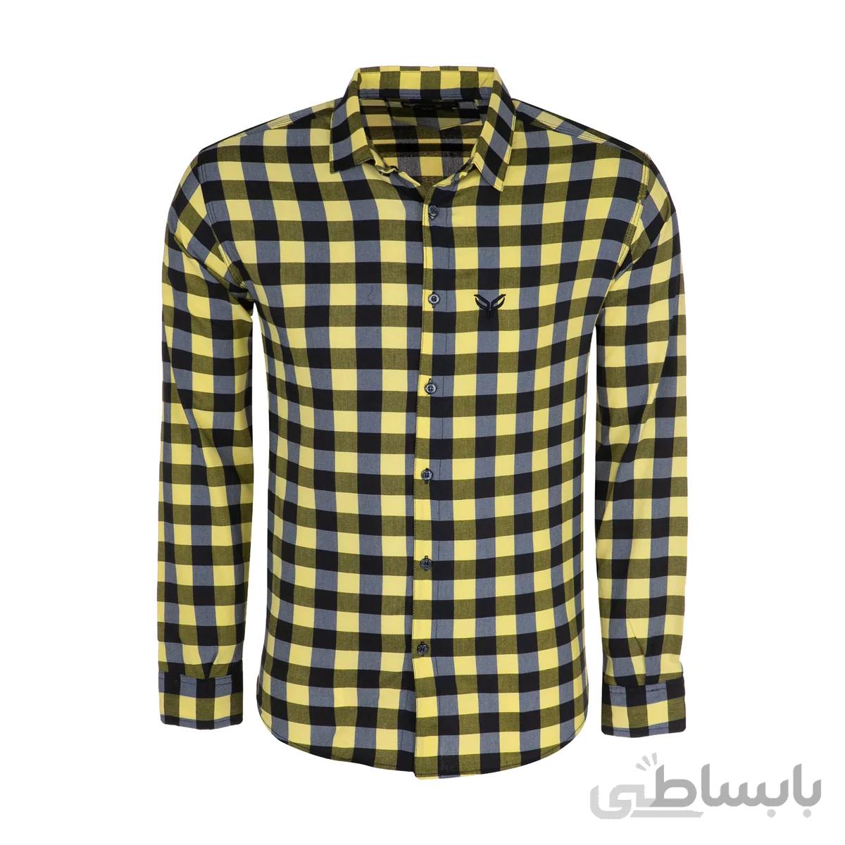 پیراهن مردانه پیکی پوش کد M02489 - L