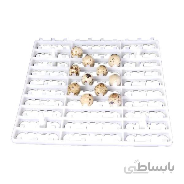 شانه تخم بلدرچین دستگاه جوجه کشی 96 عددی پارس مدل PT-408