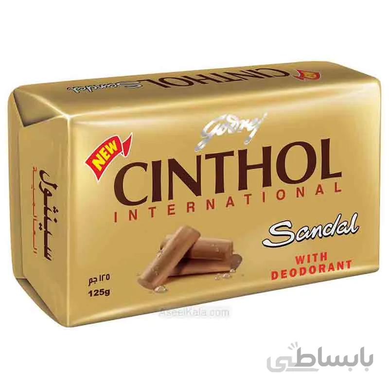 صابون سینثول صندل Cinthol مدل Sandal حجم 125 گرمی 6عددی