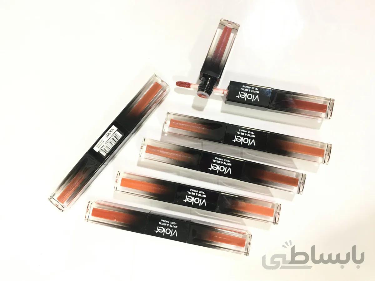 رژلب مایع دوطرفه ویولت Violet