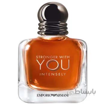 تستر ادو پرفیوم مردانه امپریو آرمانی مدل Stronger With You Intensely حجم 100 میلی لیتر