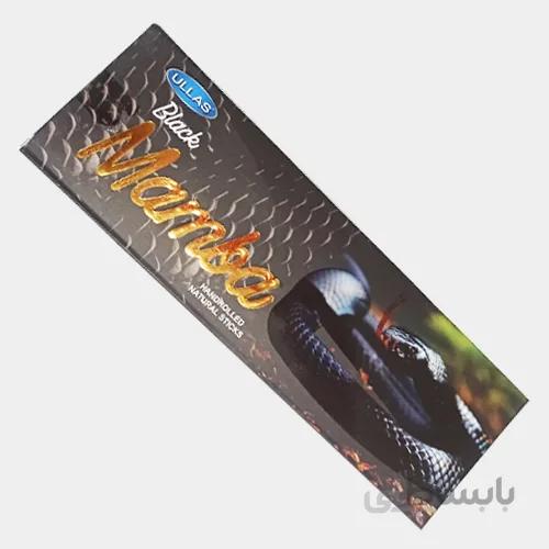 عود خوشبو کننده شاخه ای اولاس Ullas مدل بلک مامبا ( مار سیاه ) black Mamba