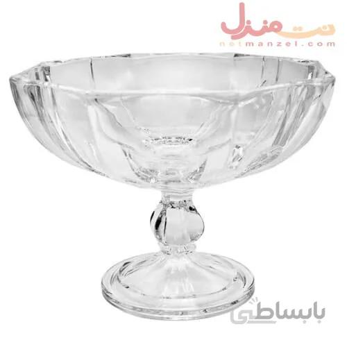 آجیل خوری پایه دار کریستال ایرنا طرح برلین