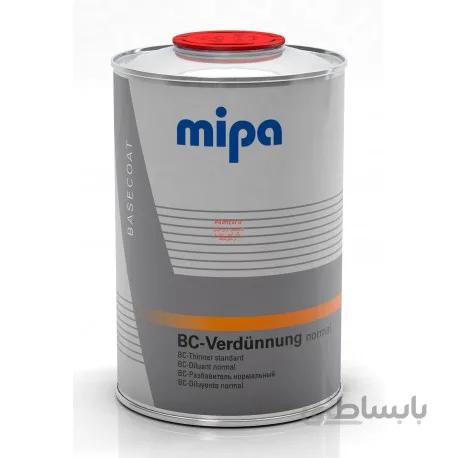 تینر مخصوص رنگهای بیس کوت متالیک نرمال 1 لیتری میپا Verdünnung Mipa