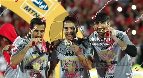 جشن قهرمانی تیم فوتبال پرسپولیس 96/01/30