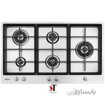 اجاق گاز ۵ شعله استیل البرز مدل S5912 ا steelalborz oven model S5912