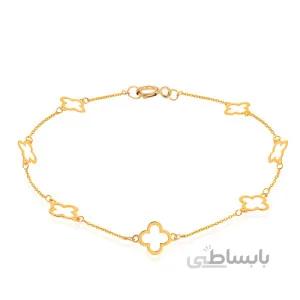 پابند طلا طرح ونکلیف کد LA710