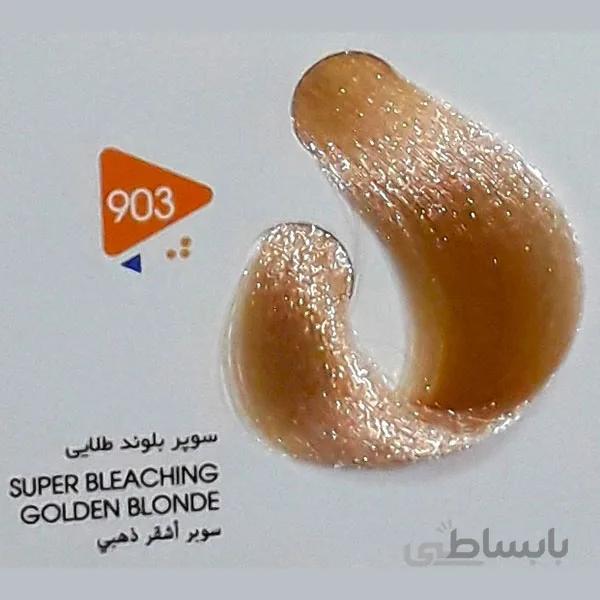 رنگ مو ویتامول (Vitamol) سوپر بلوندطلایی (شماره 903 هایلایت) حجم 120 میل