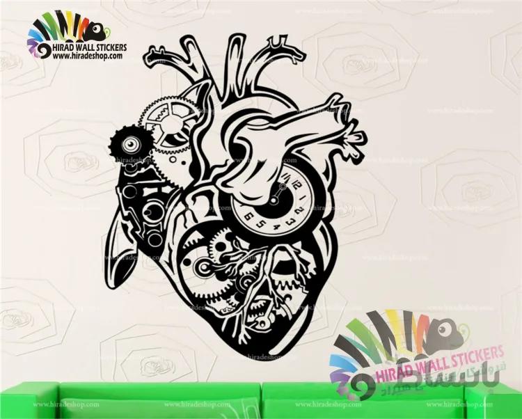 استیکر و برچسب دیواری اتومبیل تعمیرگاه موتور خودرو Car Engine Wallstickers کد h1449