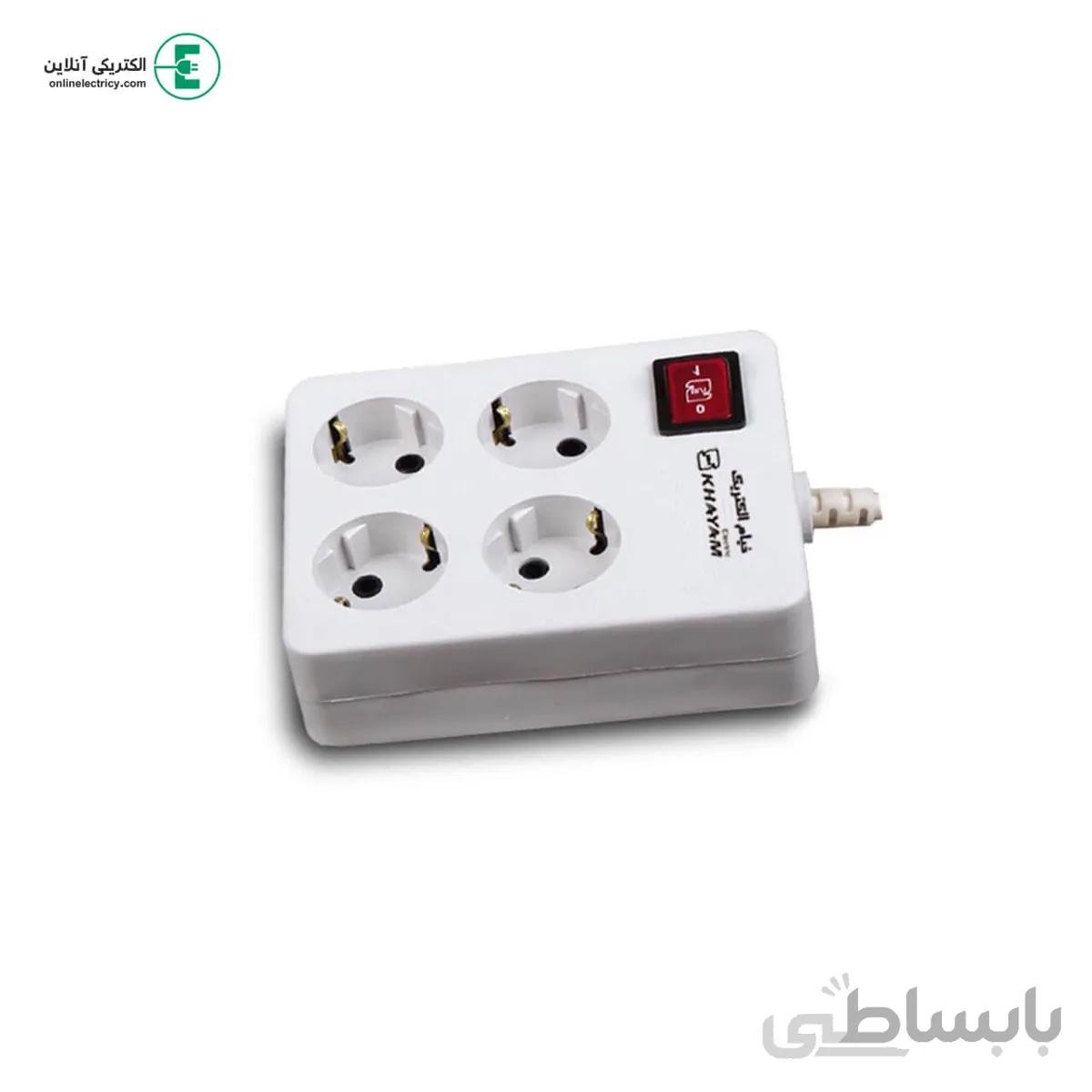 چهار خانه سرامیکی ارتدار پرشین با کابل 5 متری(خیام الکتریک)