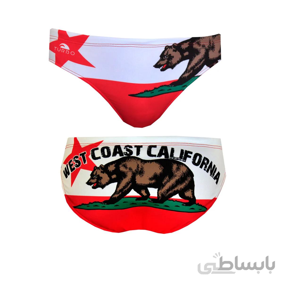 مایو واترپولو مردانه توربو Coast California ا Turbo men Water polo Coast California