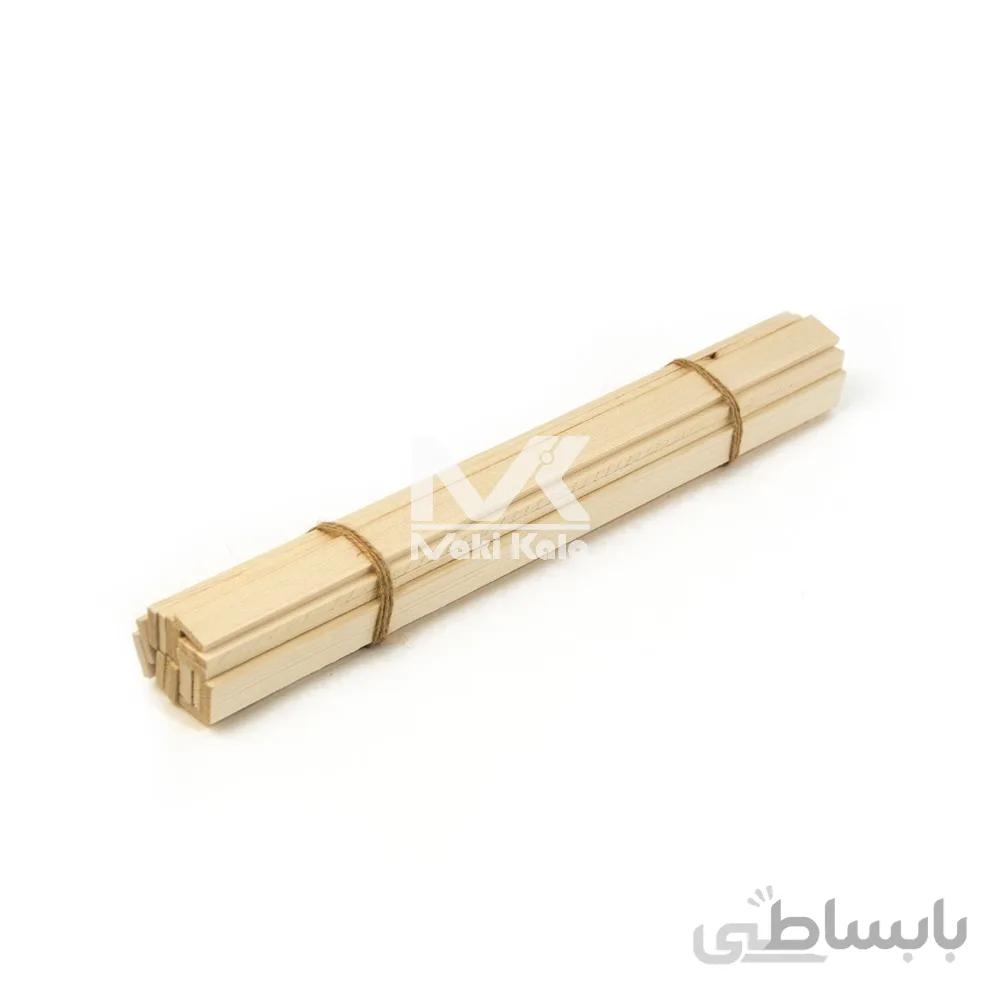 تیرک چوبی قاب ژل دو ردیفه