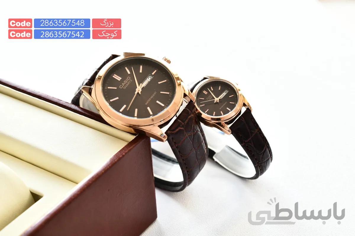 ساعت چرمی کاسیو زنانه