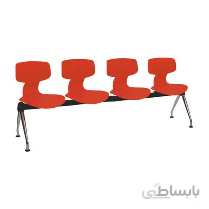 صندلی انتظار چهار نفره نظری مدل یوگو