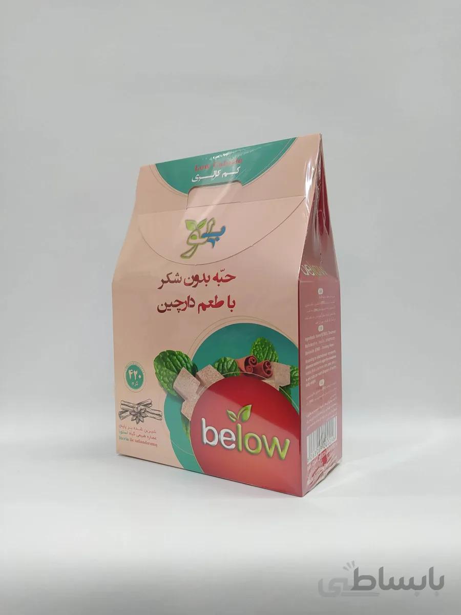 قند دیابتی (بدون شکر) دارچینی طبیعی 420 گرمی بی لو