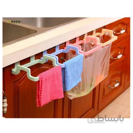 آویز کابینتی دومنظوره ی پلاستیکی 2 عدد