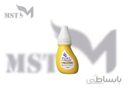 رنگ pure yellow