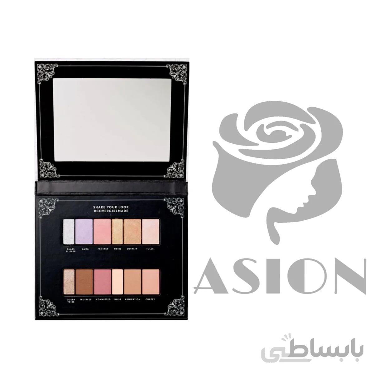 پالت سایه 12 رنگ کاورگرل ascension