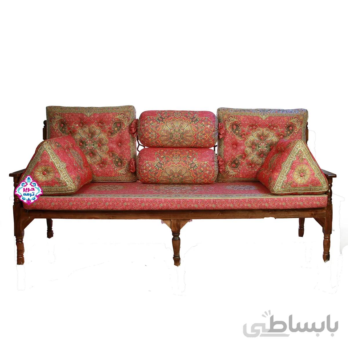 سرویس ۵ تکه شاه نشین کنار مخمل قرمز