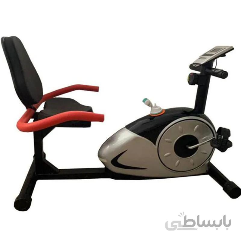 دوچرخه ثابت مبله روبیمکث 7747 فلایویل 4 کیلویی پدال دو طرفه
