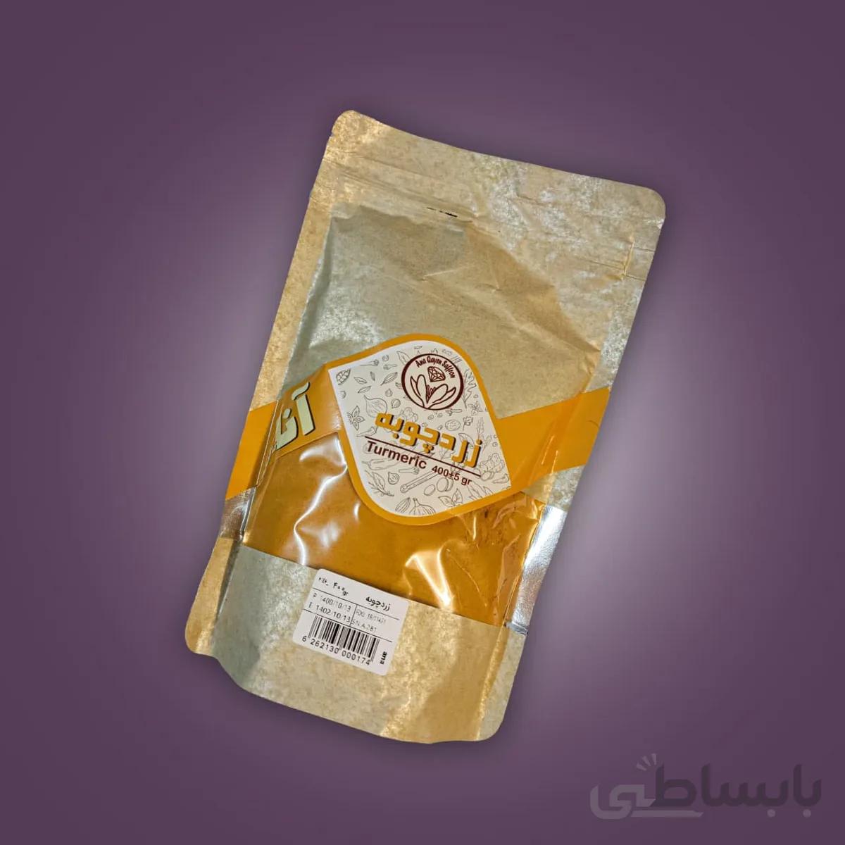 قیمت و خرید پودر زردچوبه ممتاز درجه یک 400 گرم