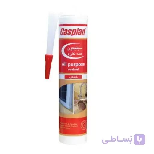 چسب سیلیکون (آکواریوم) کاسپین شفاف