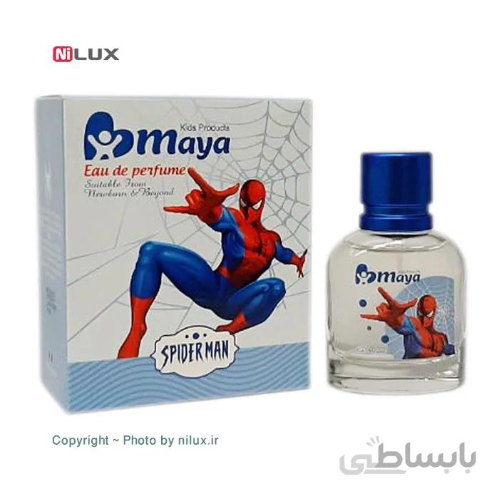 ادو پرفیوم بچه گانه مایا مدل Spider Man حجم 50 میلی لیتر
