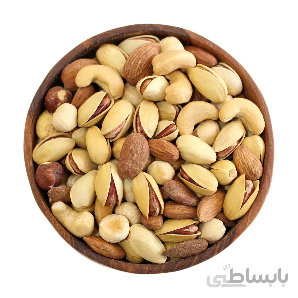 آجیل رژیمی (بو داده بدون نمک)