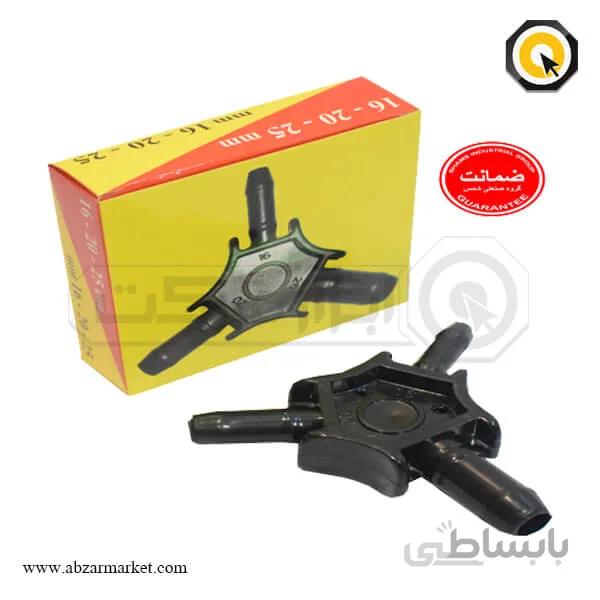 برقو سه طرفه لوله پنج لایه شمس مدل 4090