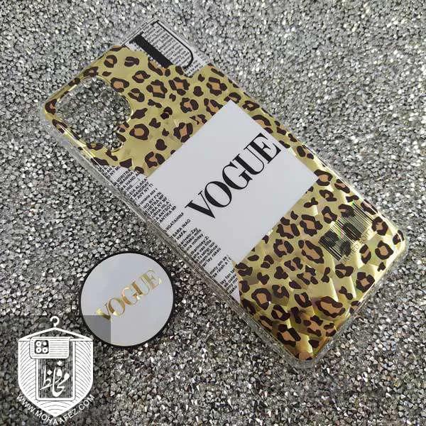 قاب پاپ سوکت دار سامسونگ Galaxy A12 / A12 Nacho / M12 طرح VOGUE کد SA496H